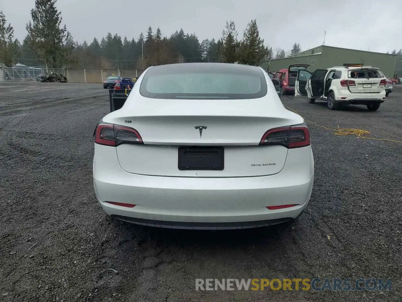 6 Photograph of a damaged car 5YJ3E1EB4PF619243 TESLA MODEL 3 2023