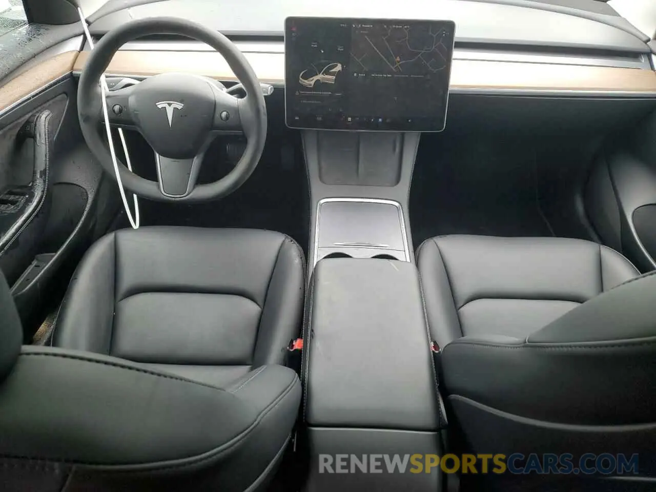8 Photograph of a damaged car 5YJ3E1EB4PF619243 TESLA MODEL 3 2023