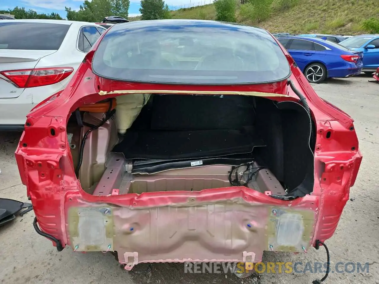 6 Photograph of a damaged car 5YJ3E1EB4PF662478 TESLA MODEL 3 2023