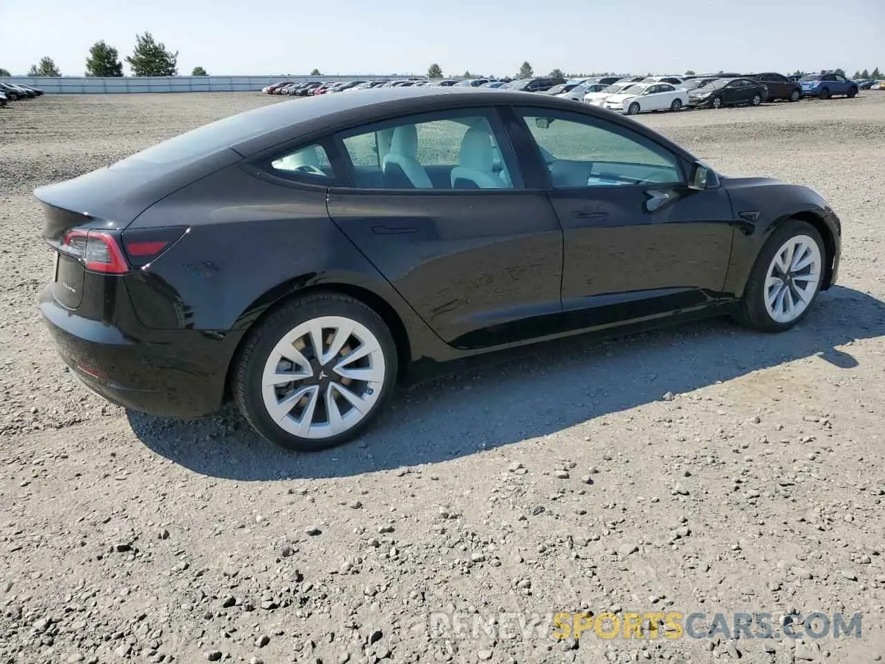 3 Photograph of a damaged car 5YJ3E1EB4PF662688 TESLA MODEL 3 2023