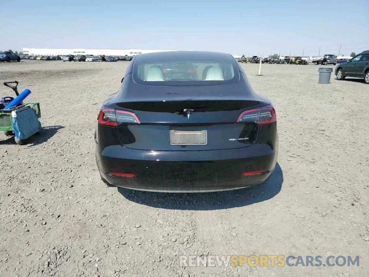6 Photograph of a damaged car 5YJ3E1EB4PF662688 TESLA MODEL 3 2023