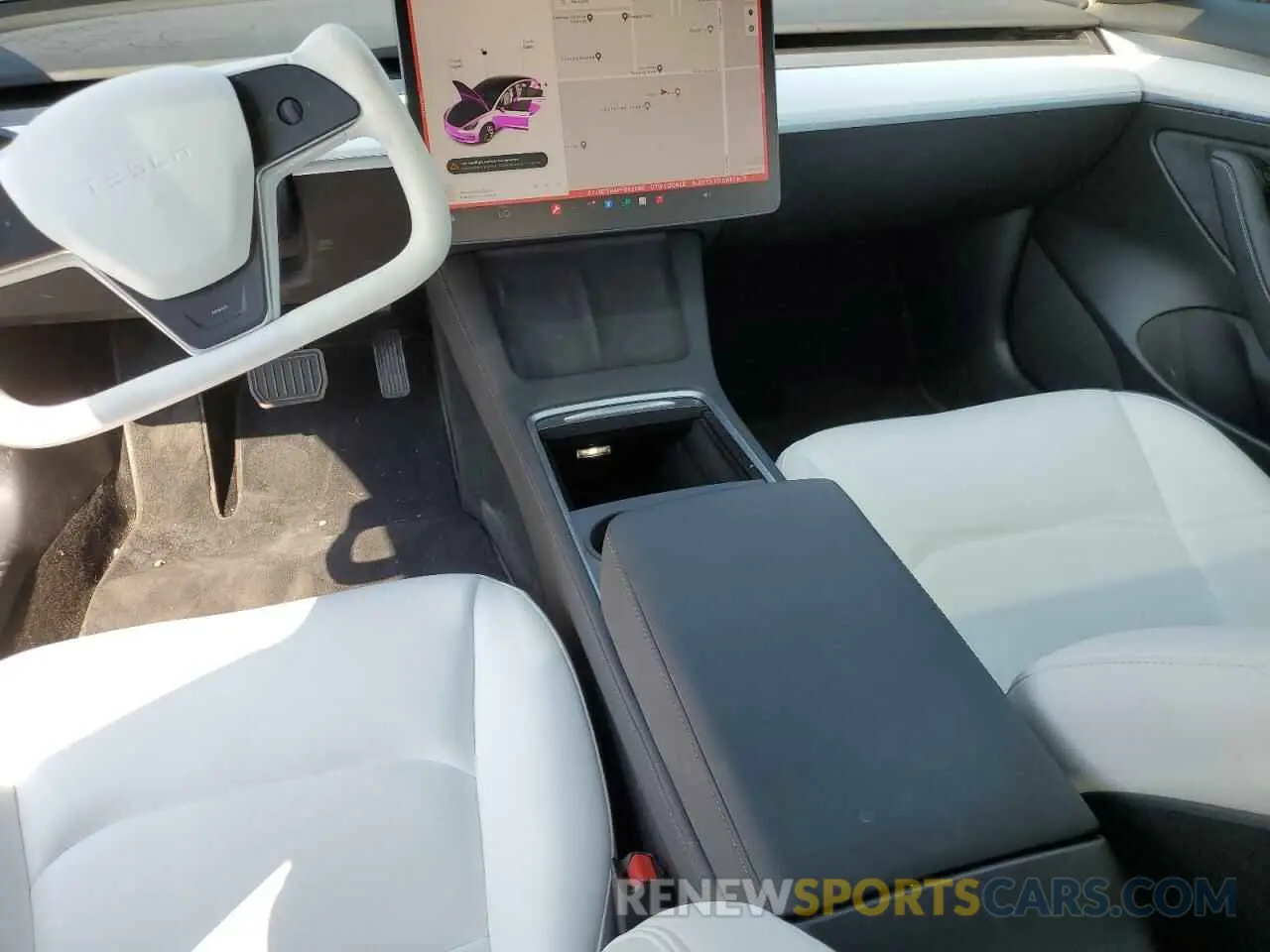 8 Photograph of a damaged car 5YJ3E1EB4PF662688 TESLA MODEL 3 2023