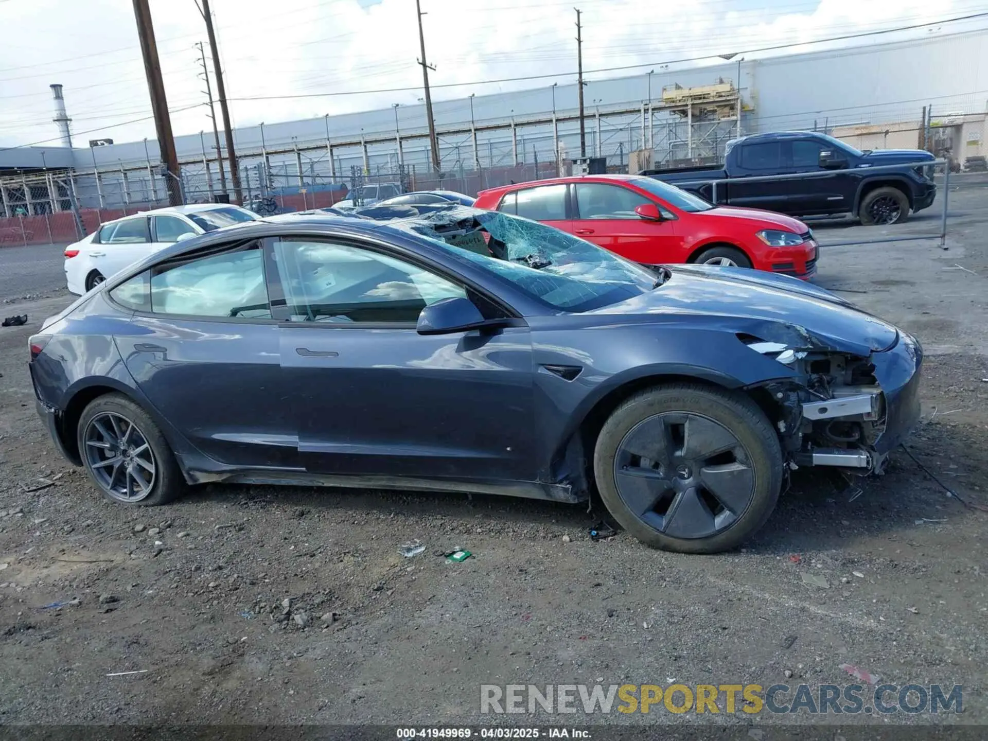 12 Photograph of a damaged car 5YJ3E1EB4PF715776 TESLA MODEL 3 2023