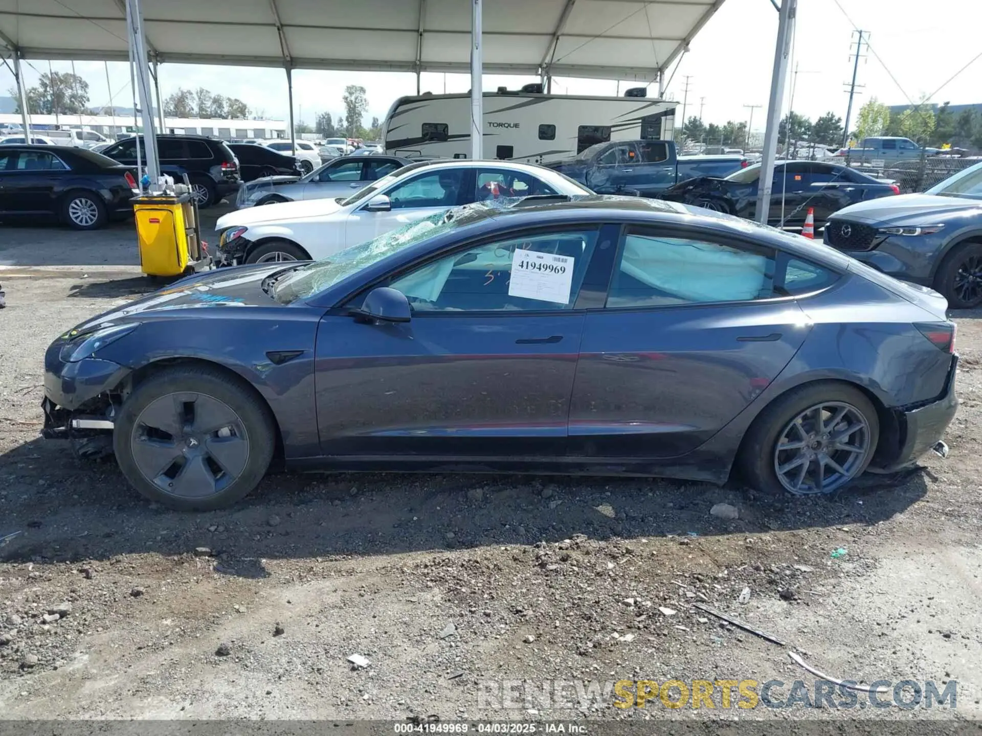 13 Photograph of a damaged car 5YJ3E1EB4PF715776 TESLA MODEL 3 2023