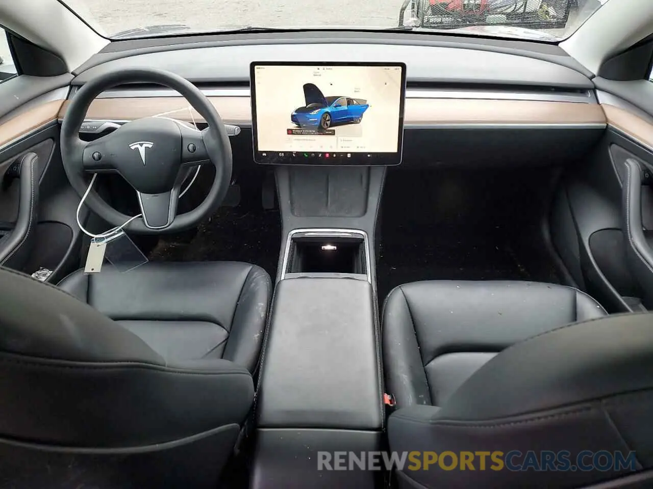8 Photograph of a damaged car 5YJ3E1EB5PF390099 TESLA MODEL 3 2023