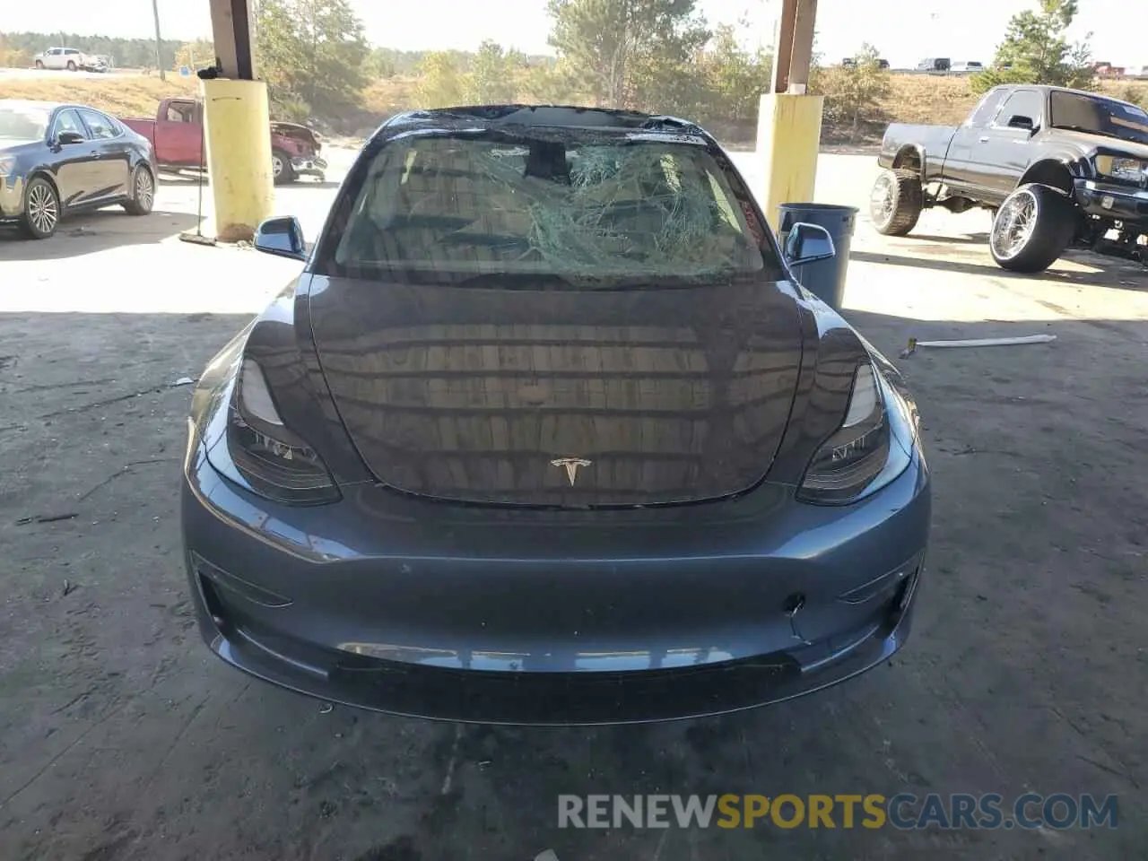 5 Photograph of a damaged car 5YJ3E1EB5PF593316 TESLA MODEL 3 2023