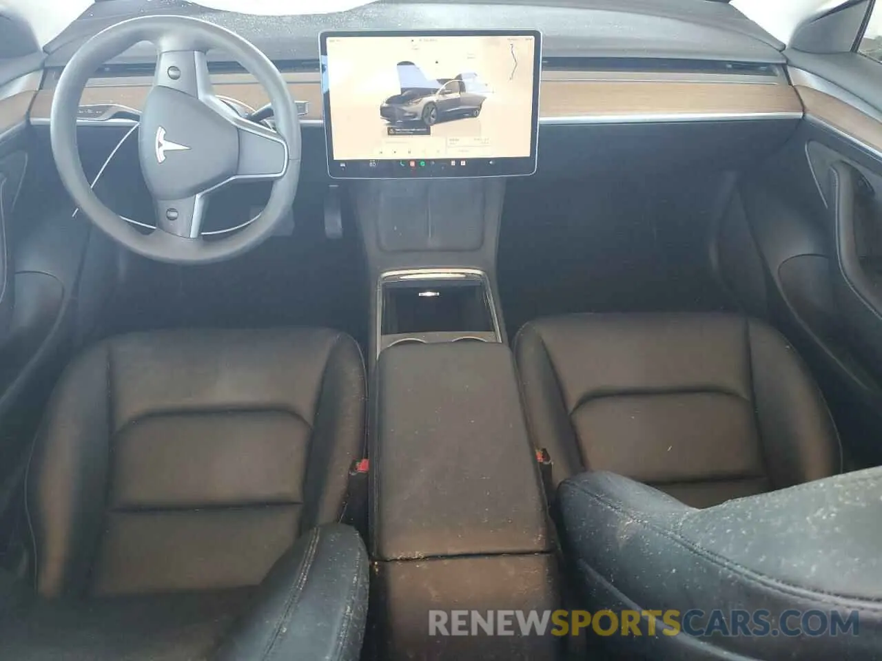 8 Photograph of a damaged car 5YJ3E1EB5PF593316 TESLA MODEL 3 2023