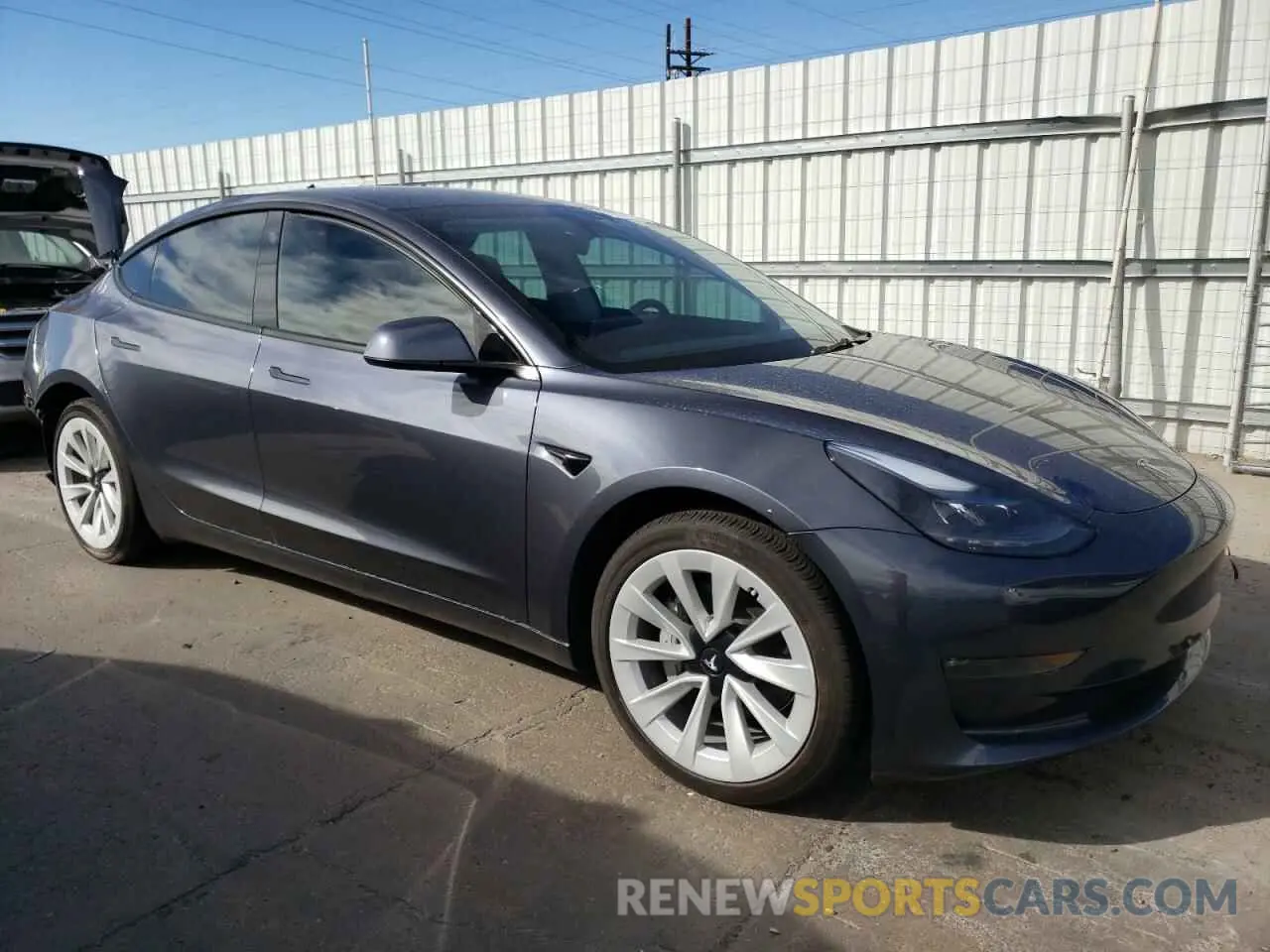 4 Photograph of a damaged car 5YJ3E1EB5PF636231 TESLA MODEL 3 2023