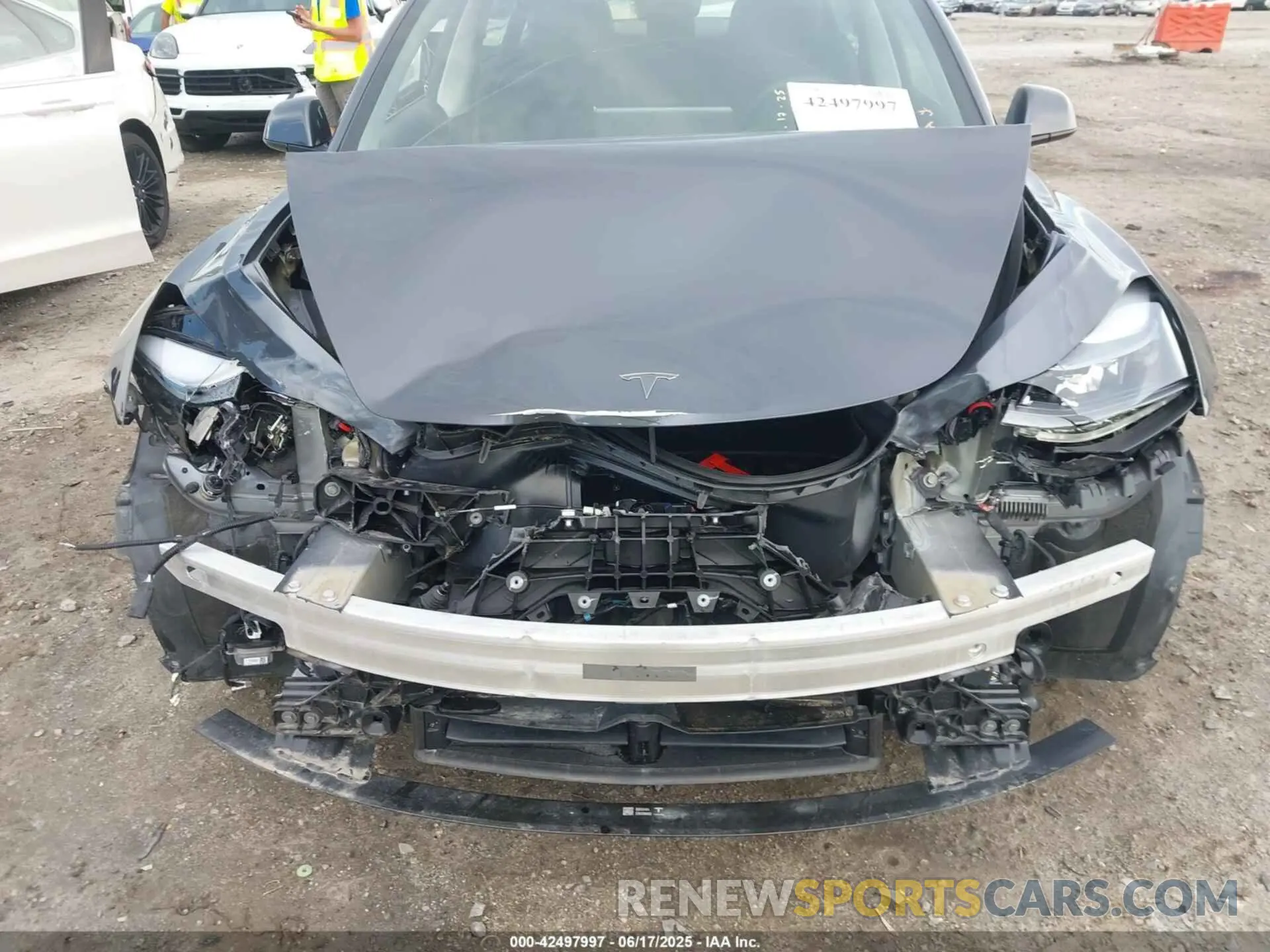 10 Photograph of a damaged car 5YJ3E1EB5PF656186 TESLA MODEL 3 2023