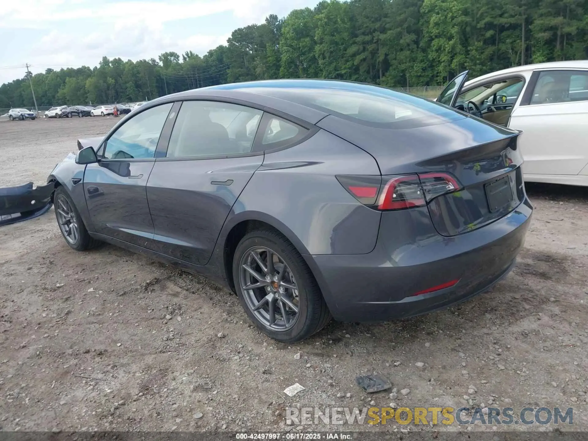 3 Photograph of a damaged car 5YJ3E1EB5PF656186 TESLA MODEL 3 2023