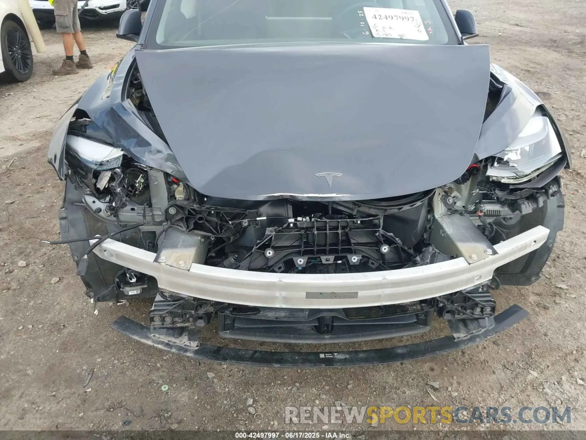 6 Photograph of a damaged car 5YJ3E1EB5PF656186 TESLA MODEL 3 2023