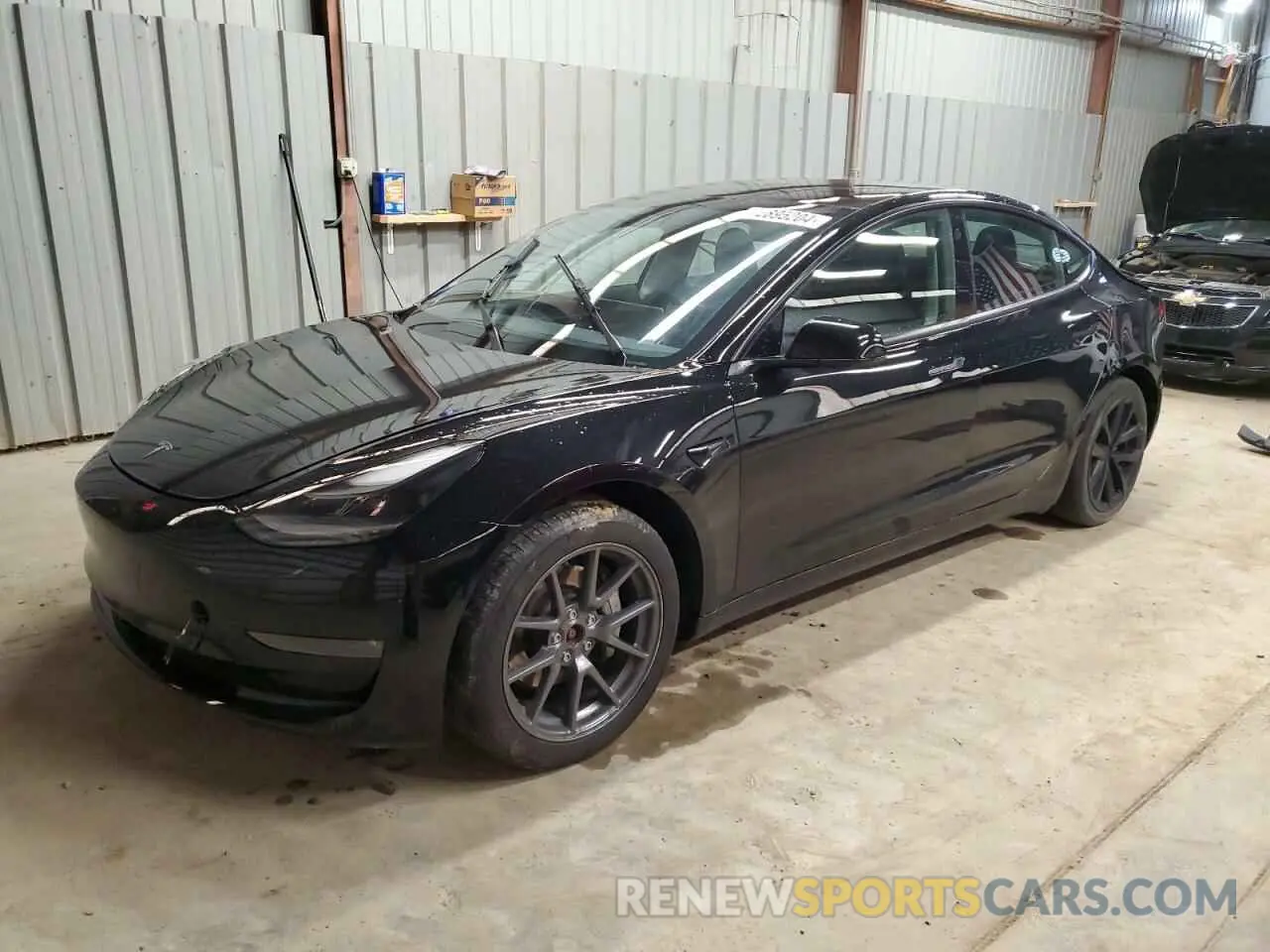 1 Photograph of a damaged car 5YJ3E1EB5PF661601 TESLA MODEL 3 2023