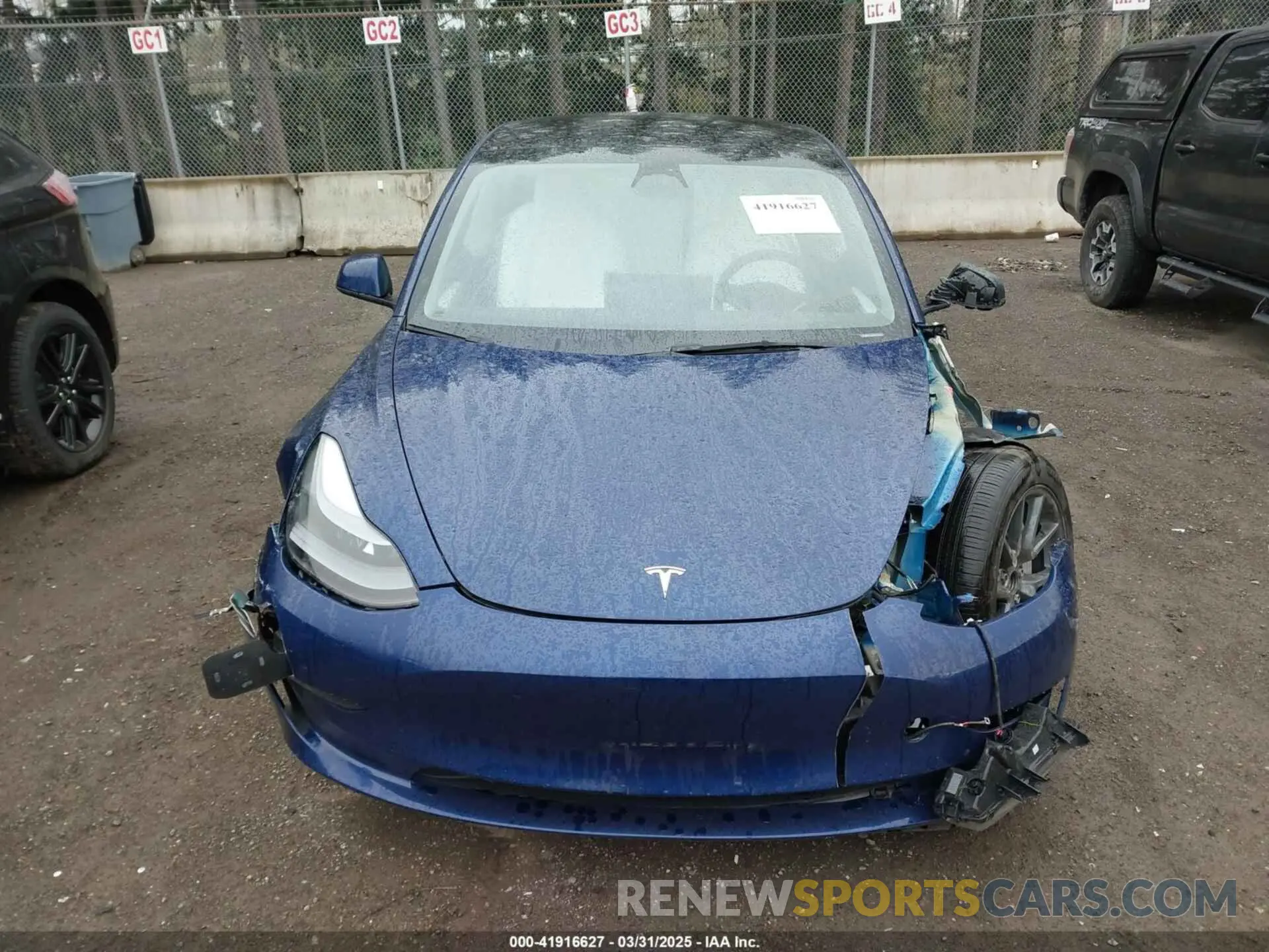 12 Photograph of a damaged car 5YJ3E1EB5PF704463 TESLA MODEL 3 2023