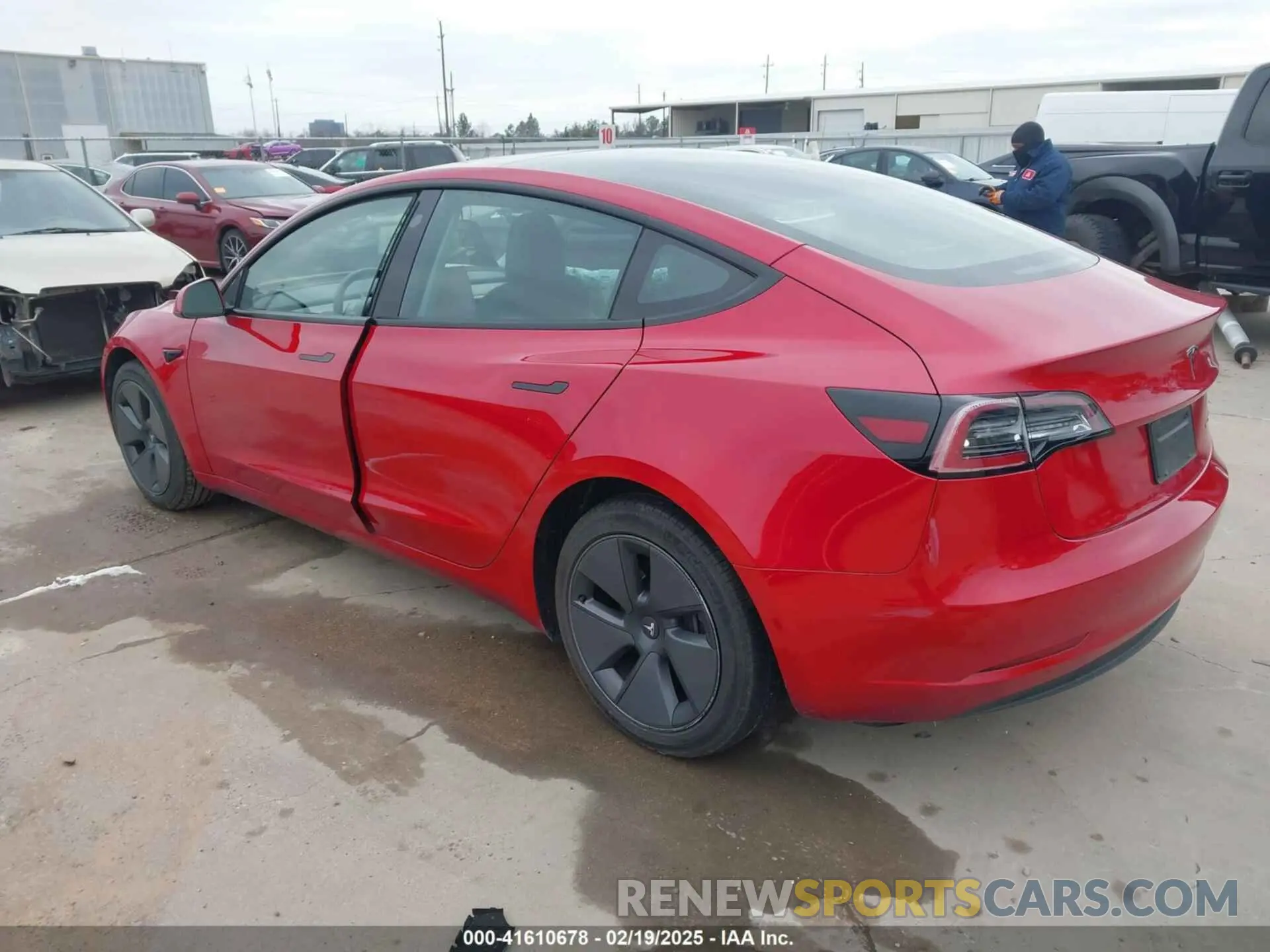 3 Photograph of a damaged car 5YJ3E1EB6PF388801 TESLA MODEL 3 2023