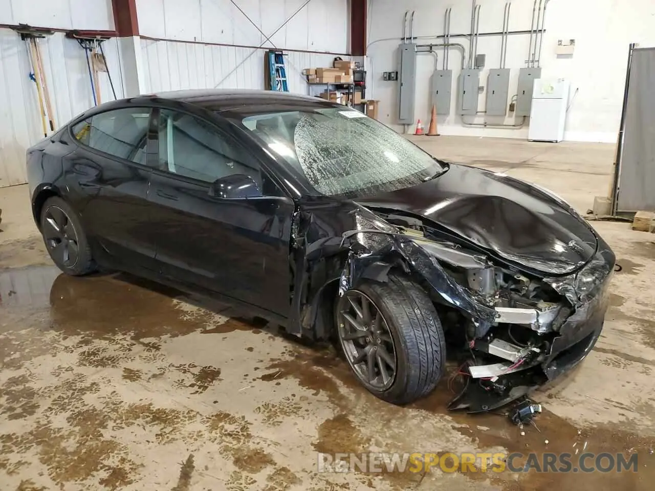 4 Photograph of a damaged car 5YJ3E1EB6PF466252 TESLA MODEL 3 2023