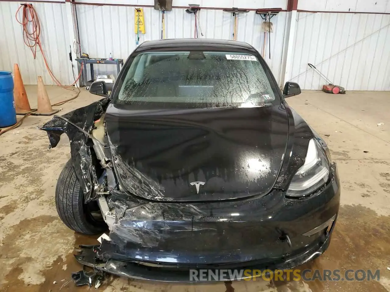 5 Photograph of a damaged car 5YJ3E1EB6PF466252 TESLA MODEL 3 2023