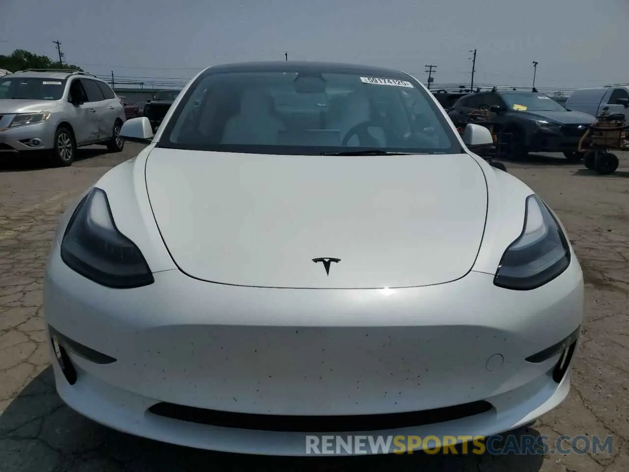 5 Photograph of a damaged car 5YJ3E1EB6PF472343 TESLA MODEL 3 2023