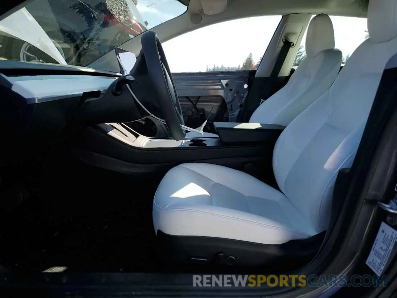 7 Photograph of a damaged car 5YJ3E1EB6PF591574 TESLA MODEL 3 2023