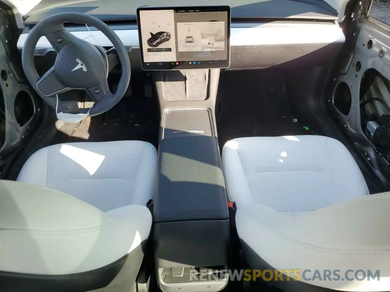 8 Photograph of a damaged car 5YJ3E1EB6PF591574 TESLA MODEL 3 2023
