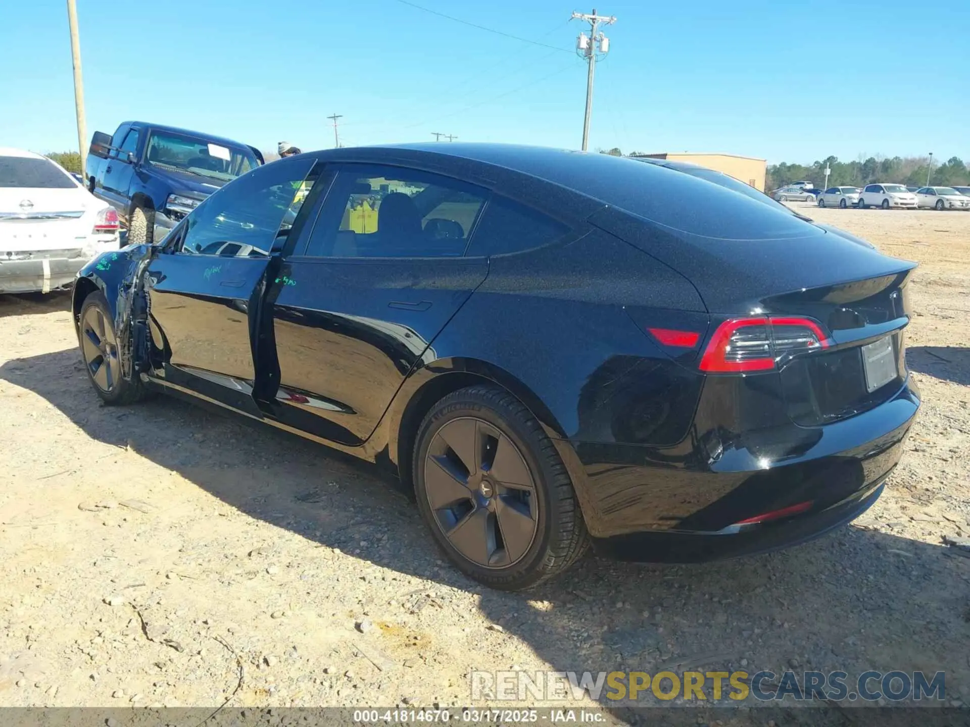 3 Photograph of a damaged car 5YJ3E1EB6PF634116 TESLA MODEL 3 2023