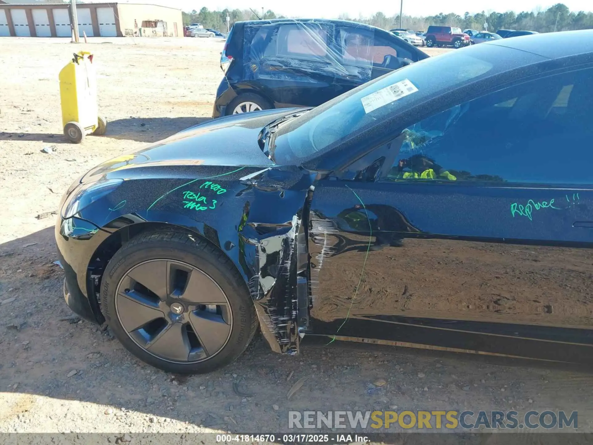 6 Photograph of a damaged car 5YJ3E1EB6PF634116 TESLA MODEL 3 2023