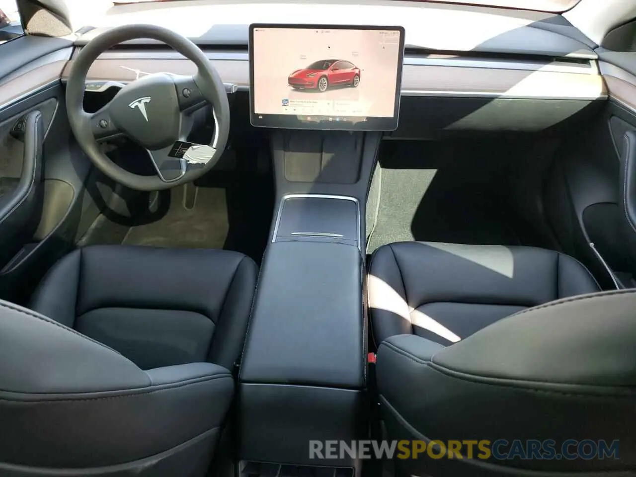 8 Photograph of a damaged car 5YJ3E1EB6PF635315 TESLA MODEL 3 2023