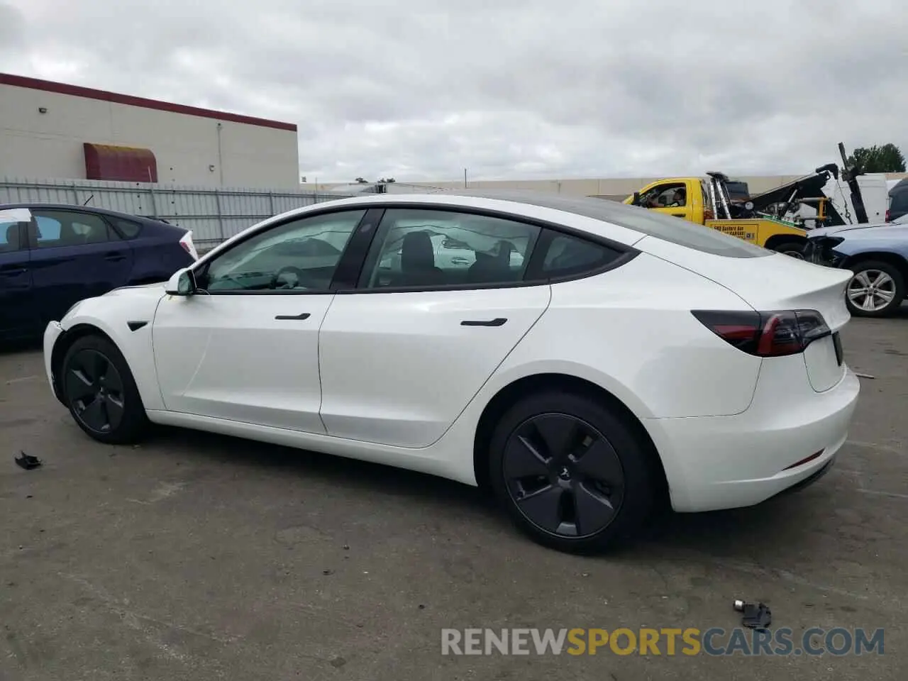2 Photograph of a damaged car 5YJ3E1EB7PF388192 TESLA MODEL 3 2023