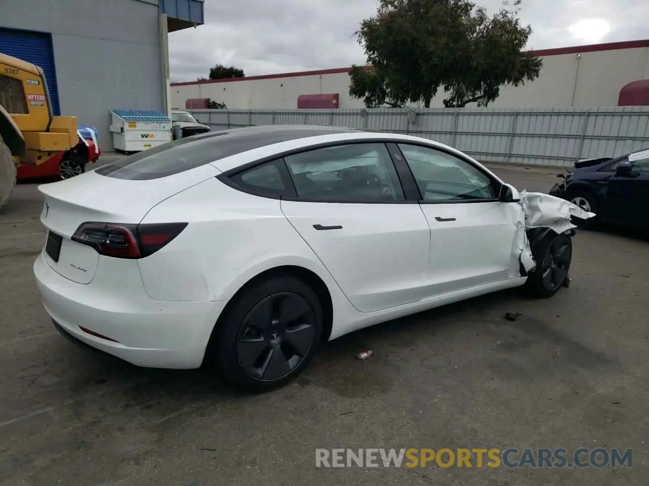 3 Photograph of a damaged car 5YJ3E1EB7PF388192 TESLA MODEL 3 2023