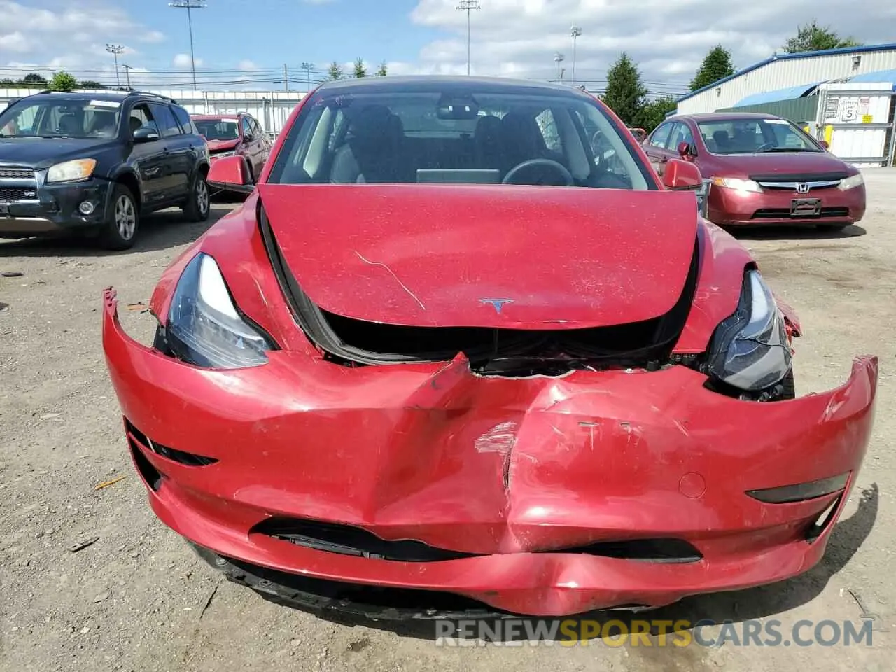 5 Photograph of a damaged car 5YJ3E1EB7PF390122 TESLA MODEL 3 2023