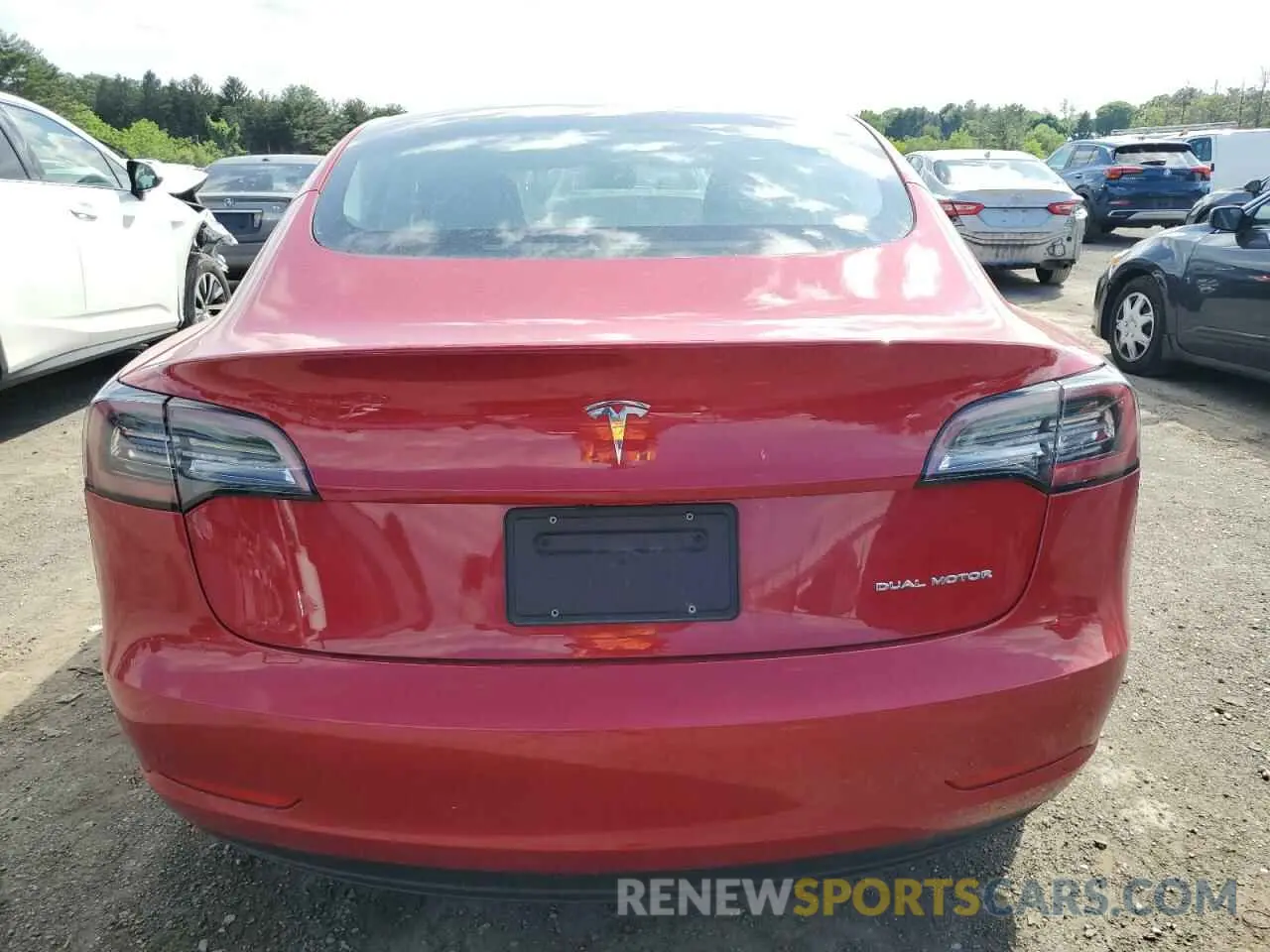 6 Photograph of a damaged car 5YJ3E1EB7PF390122 TESLA MODEL 3 2023