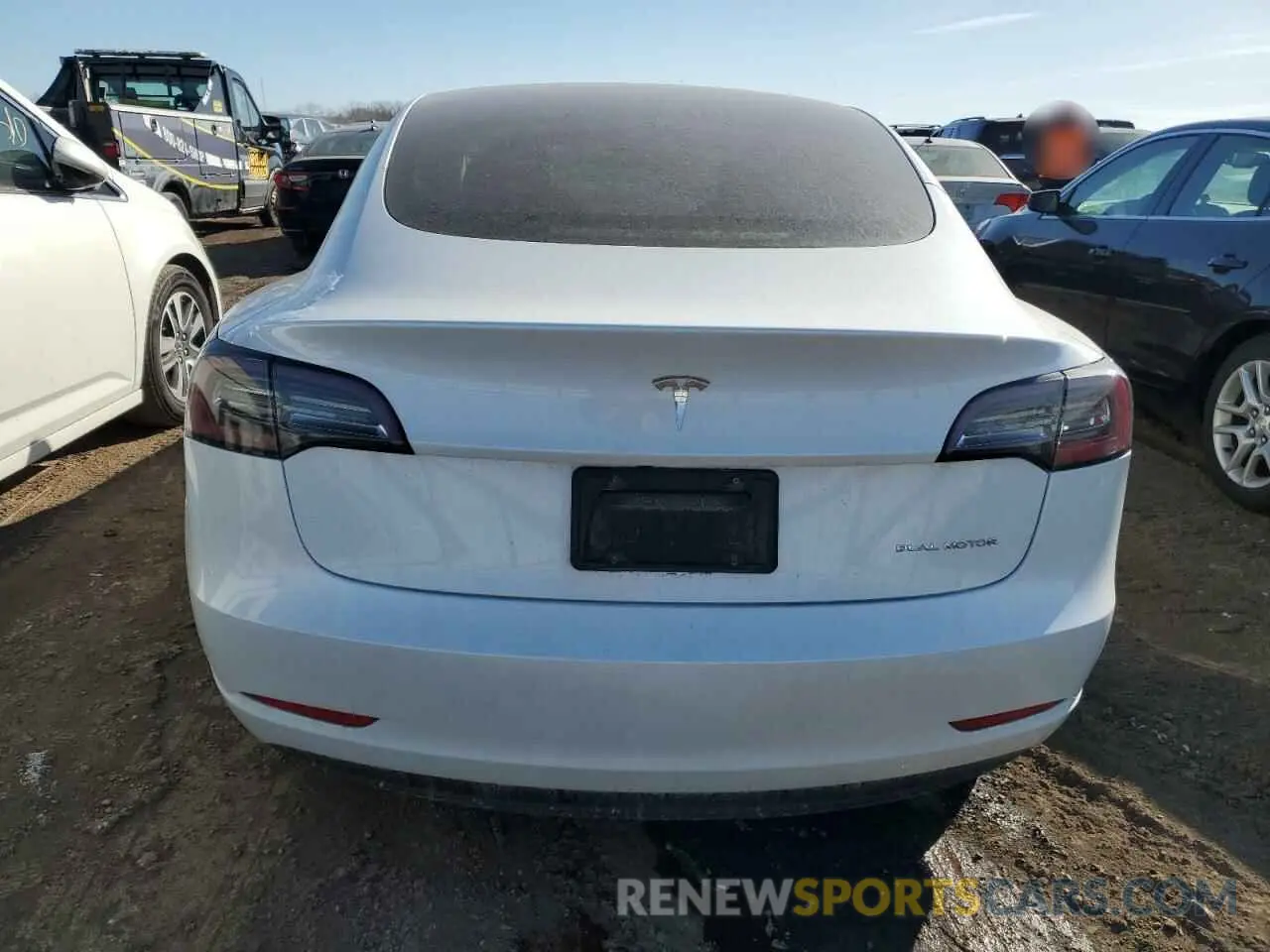 6 Photograph of a damaged car 5YJ3E1EB7PF393442 TESLA MODEL 3 2023