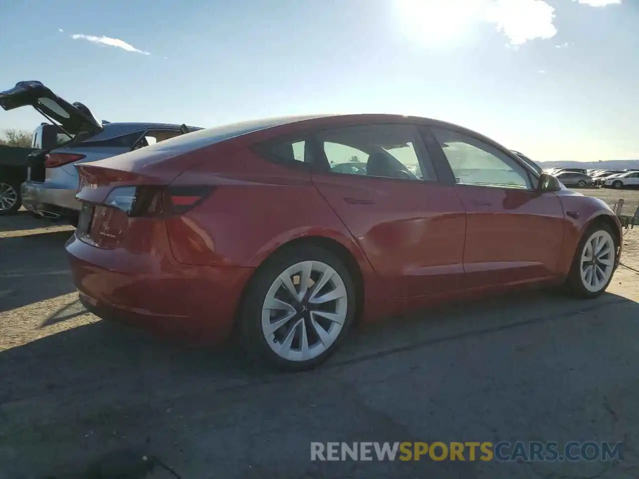 3 Photograph of a damaged car 5YJ3E1EB7PF461397 TESLA MODEL 3 2023