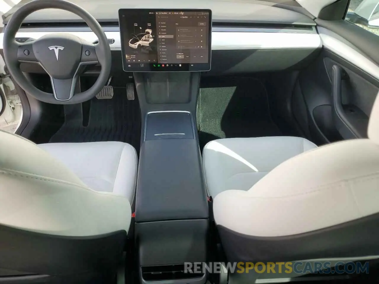 8 Photograph of a damaged car 5YJ3E1EB7PF686922 TESLA MODEL 3 2023