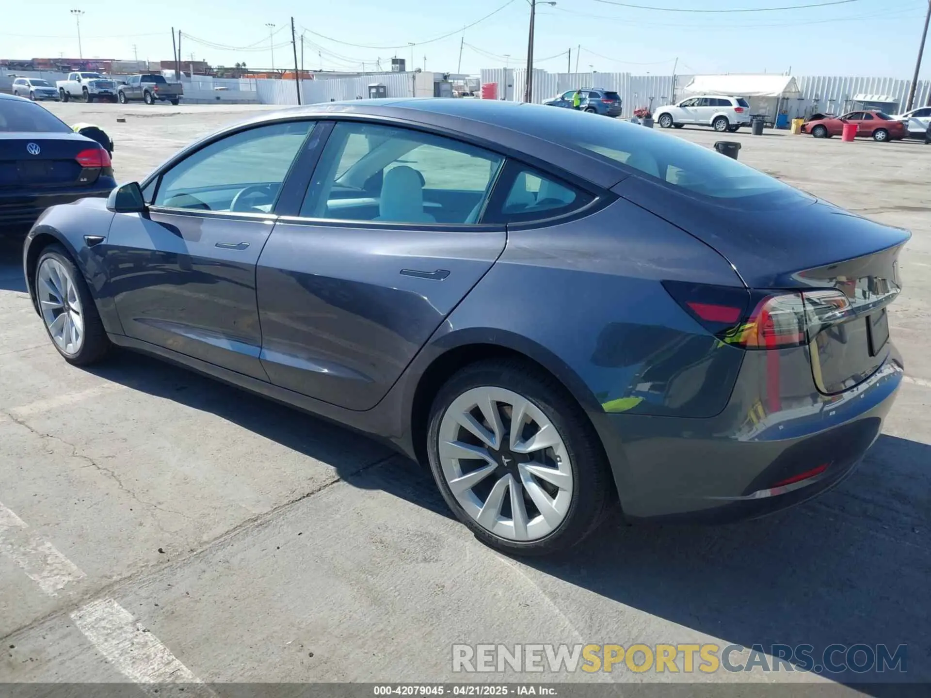 3 Photograph of a damaged car 5YJ3E1EB7PF704061 TESLA MODEL 3 2023