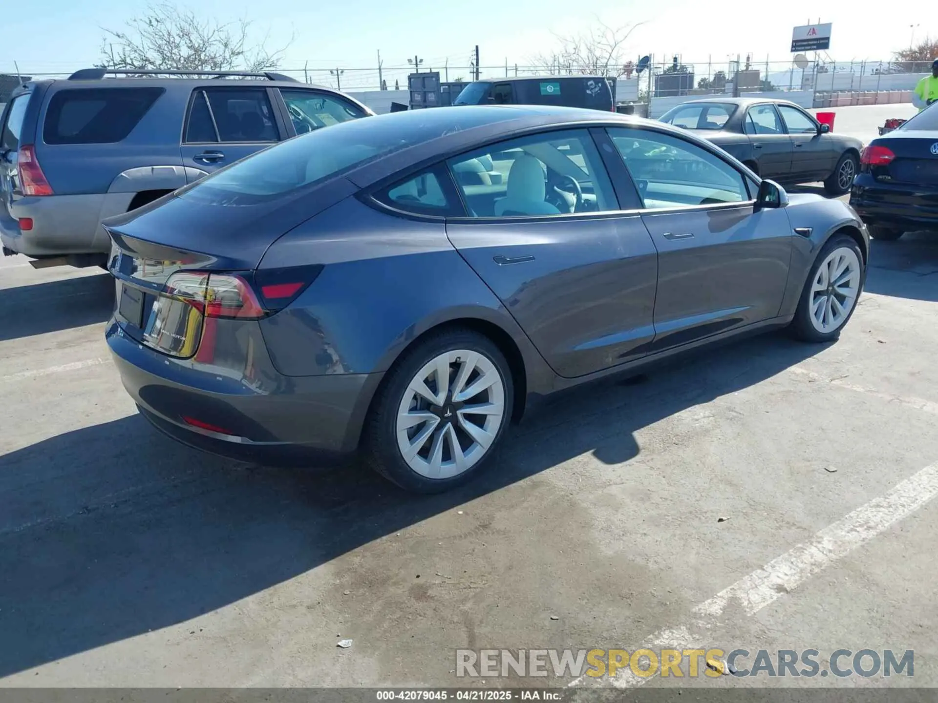 4 Photograph of a damaged car 5YJ3E1EB7PF704061 TESLA MODEL 3 2023