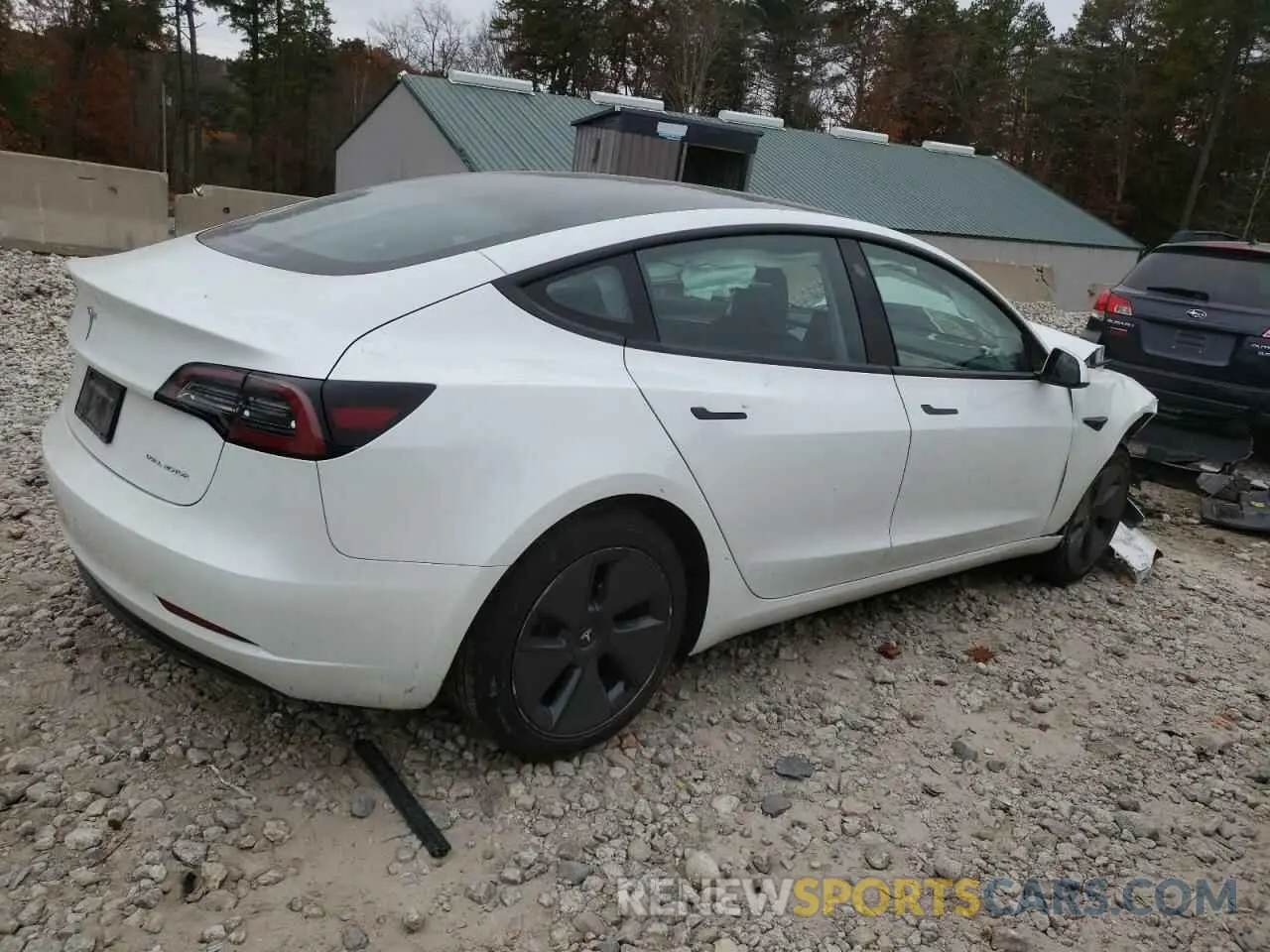3 Photograph of a damaged car 5YJ3E1EB8PF390159 TESLA MODEL 3 2023