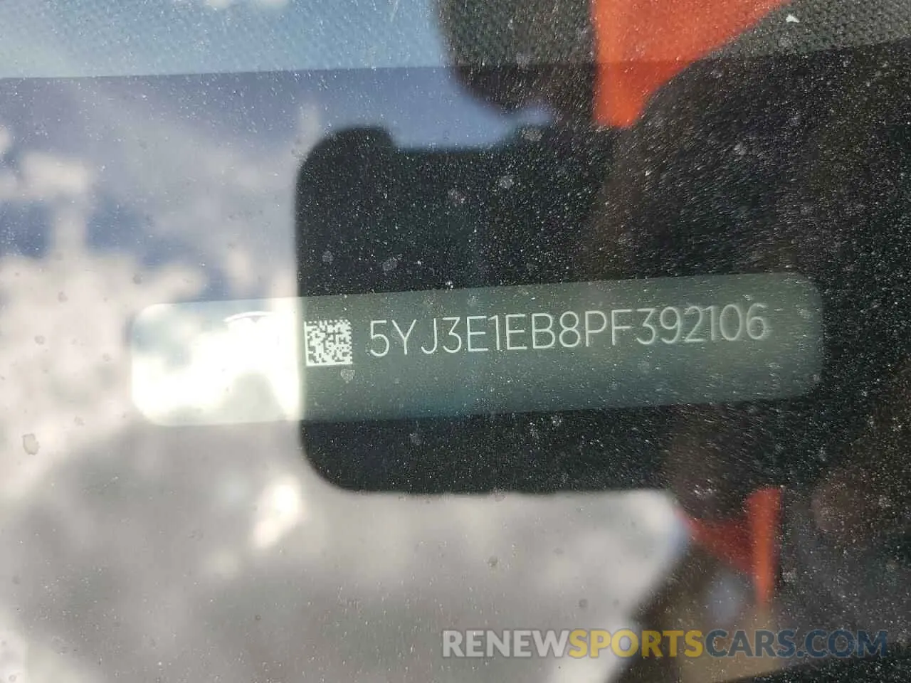 12 Photograph of a damaged car 5YJ3E1EB8PF392106 TESLA MODEL 3 2023
