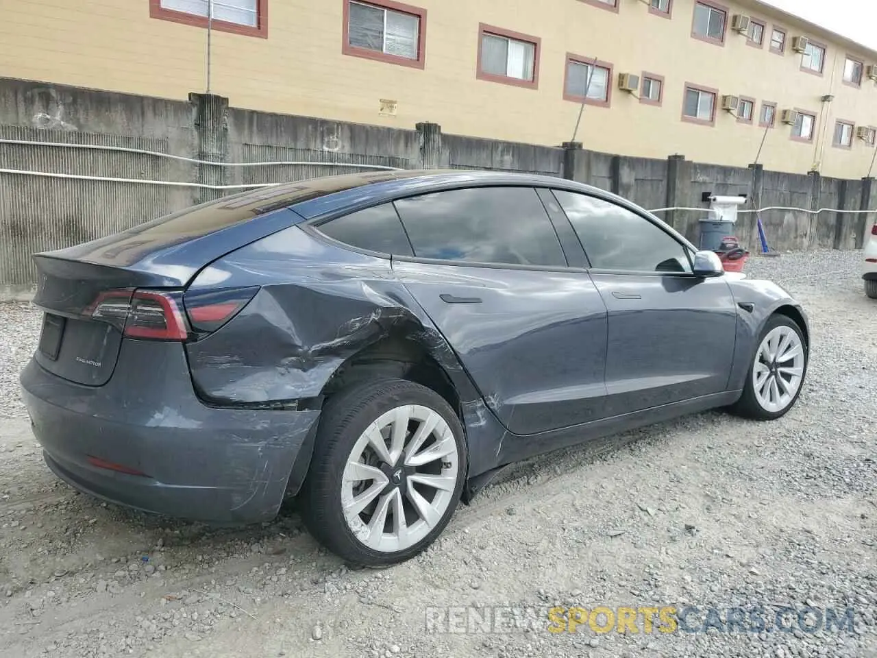 3 Photograph of a damaged car 5YJ3E1EB8PF392106 TESLA MODEL 3 2023