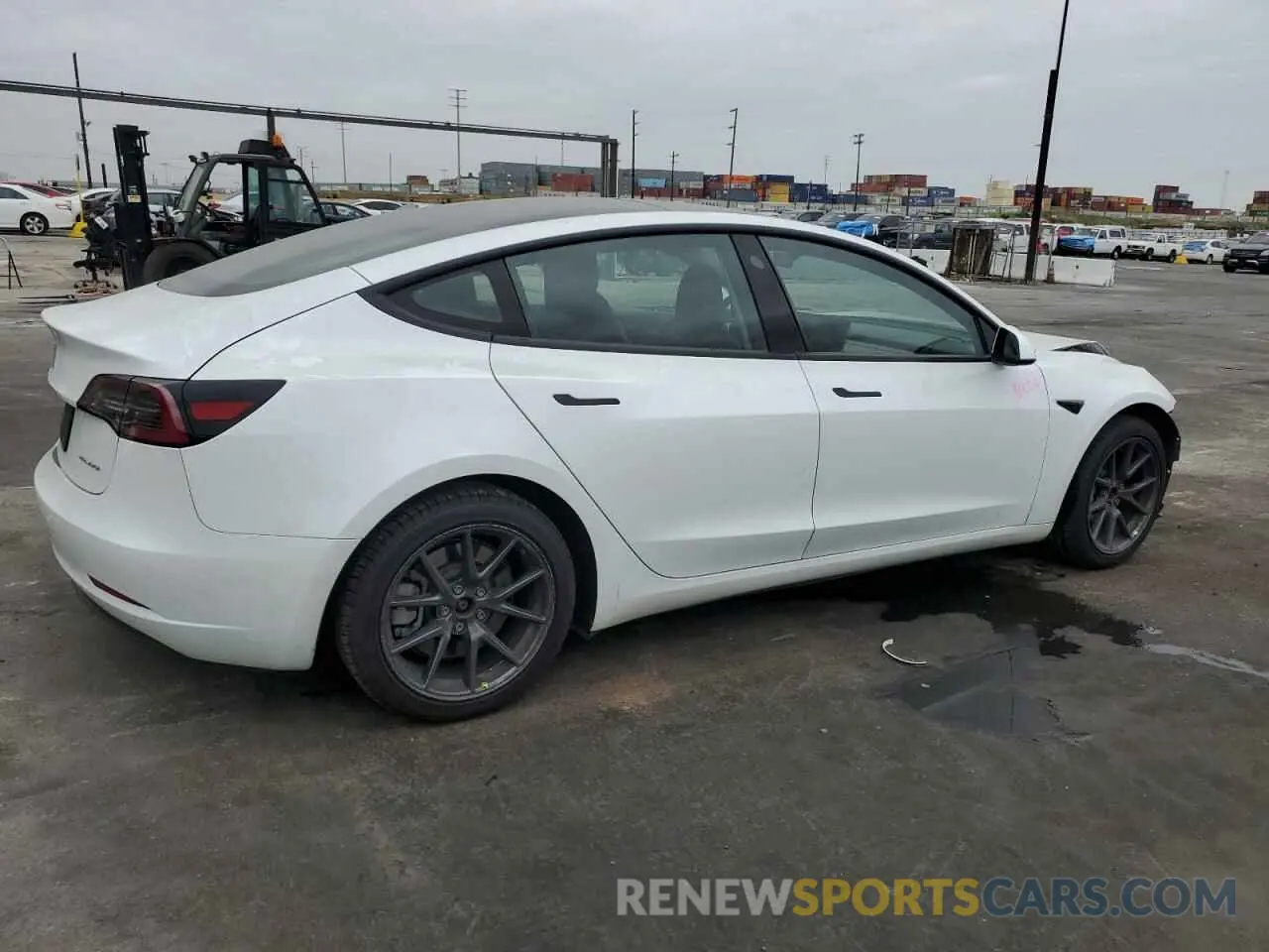 3 Photograph of a damaged car 5YJ3E1EB8PF454894 TESLA MODEL 3 2023