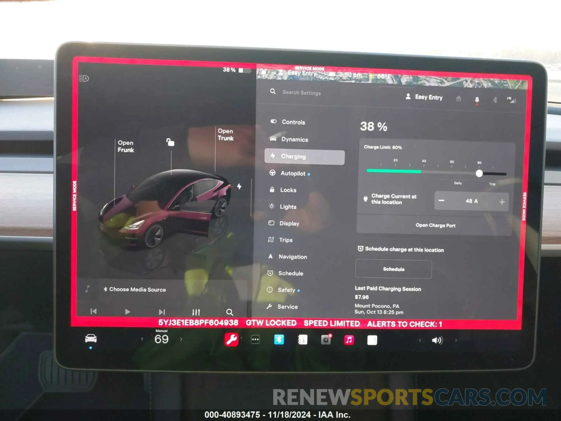 17 Photograph of a damaged car 5YJ3E1EB8PF604938 TESLA MODEL 3 2023