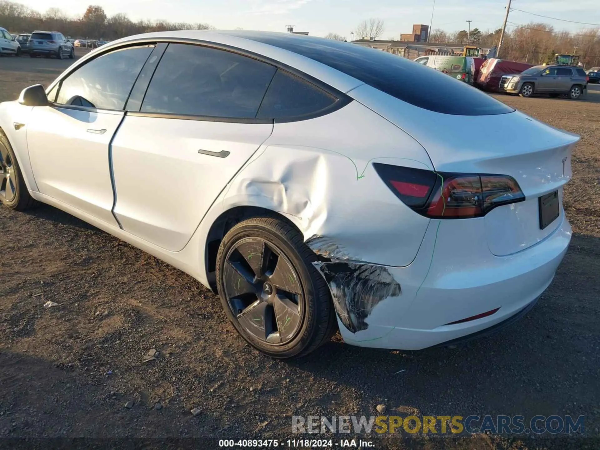 6 Photograph of a damaged car 5YJ3E1EB8PF604938 TESLA MODEL 3 2023