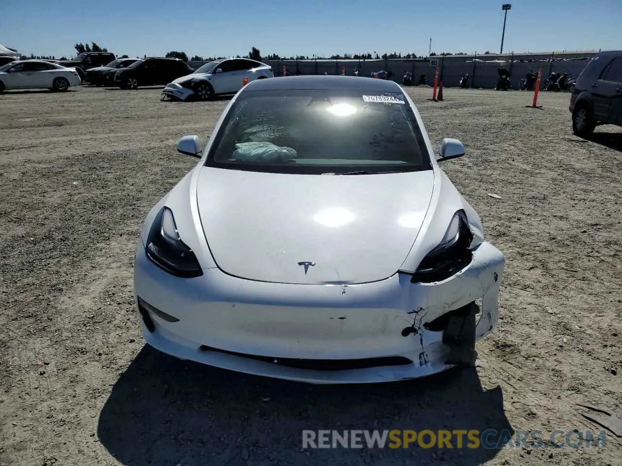5 Photograph of a damaged car 5YJ3E1EB8PF609640 TESLA MODEL 3 2023