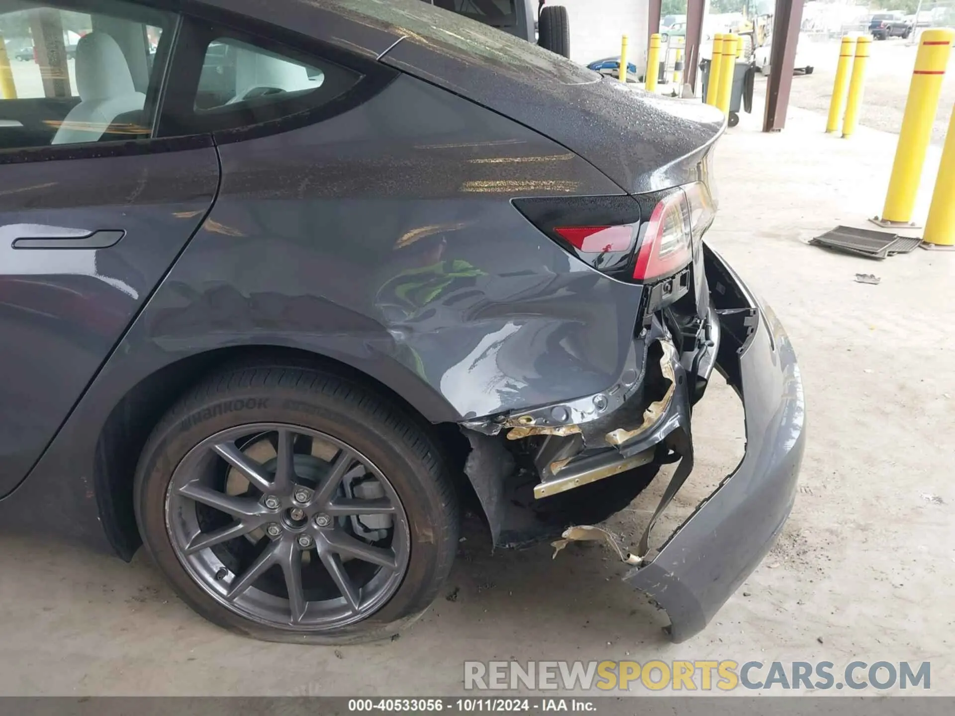 6 Photograph of a damaged car 5YJ3E1EB8PF618953 TESLA MODEL 3 2023