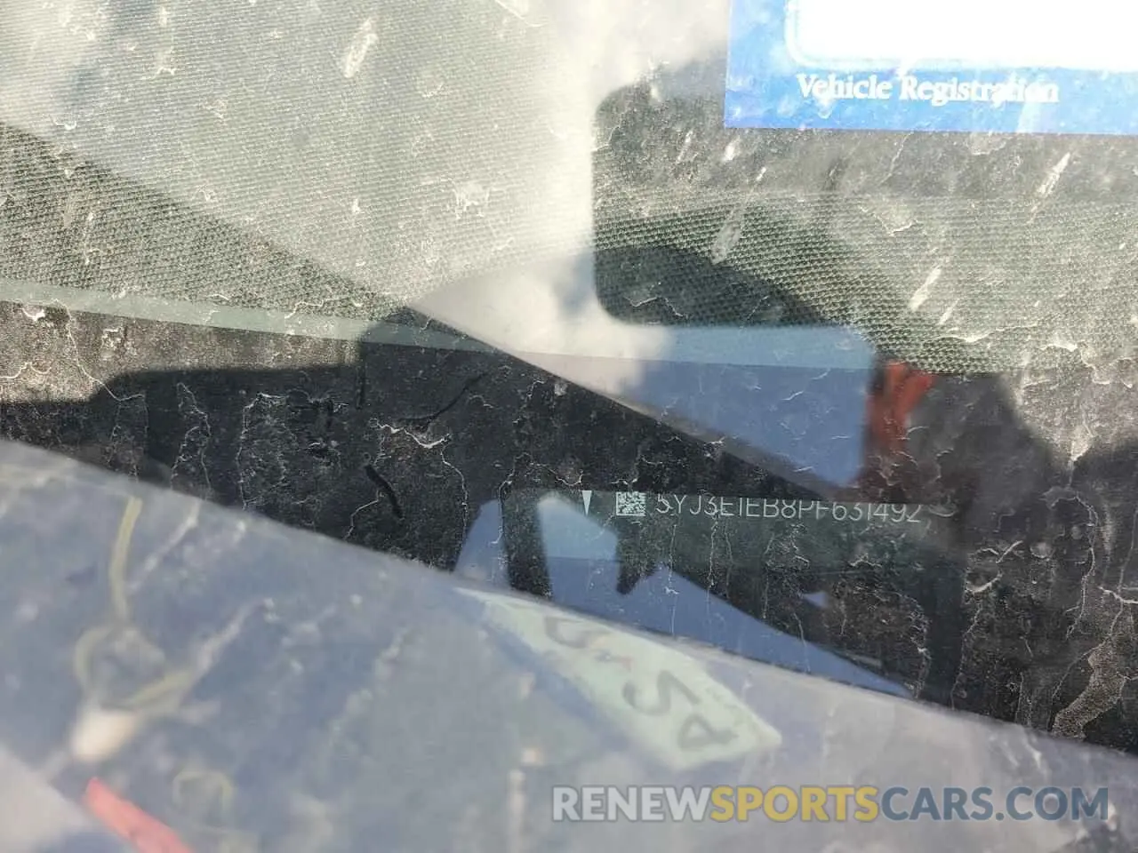 12 Photograph of a damaged car 5YJ3E1EB8PF631492 TESLA MODEL 3 2023