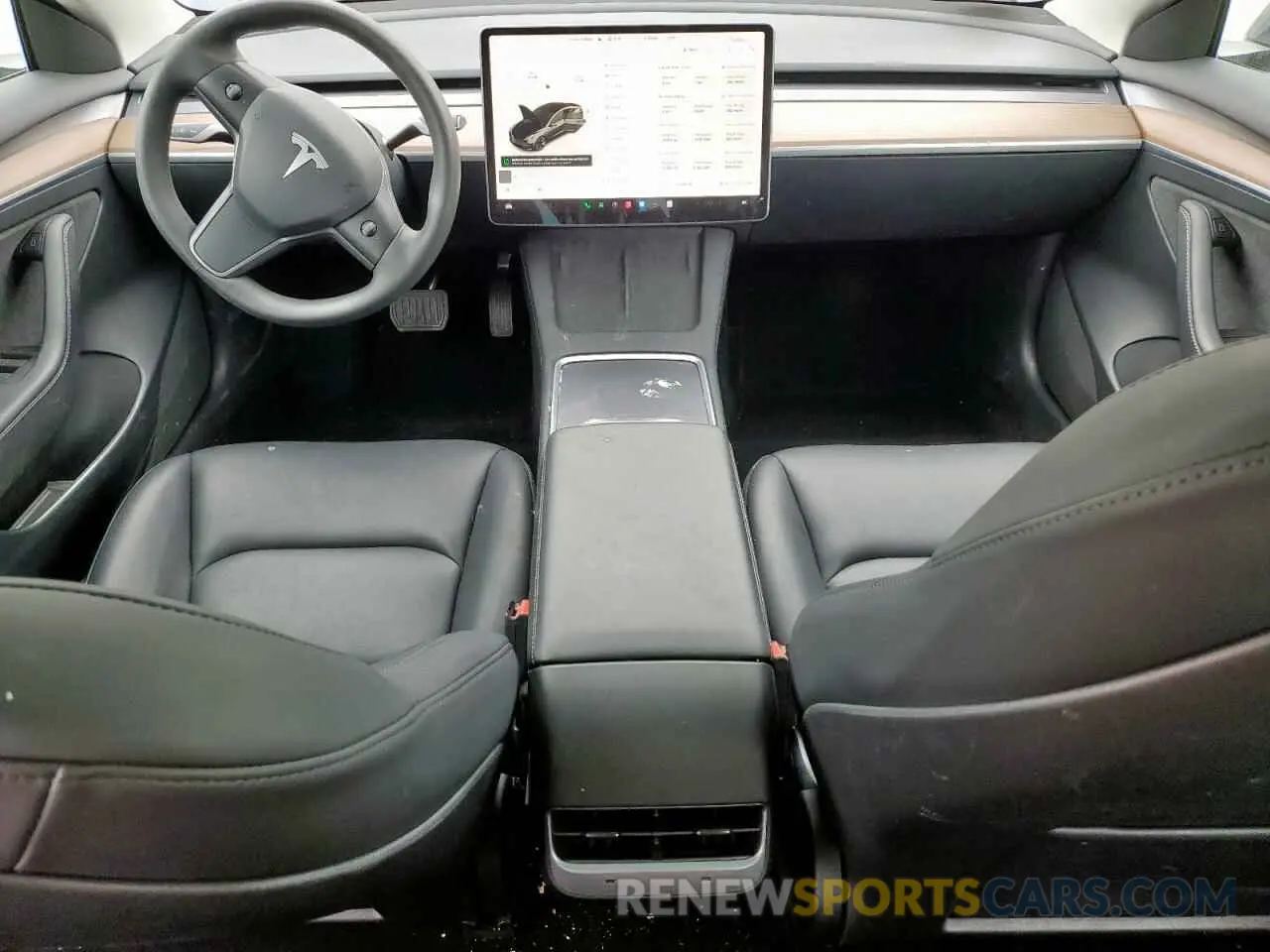 8 Photograph of a damaged car 5YJ3E1EB8PF633372 TESLA MODEL 3 2023