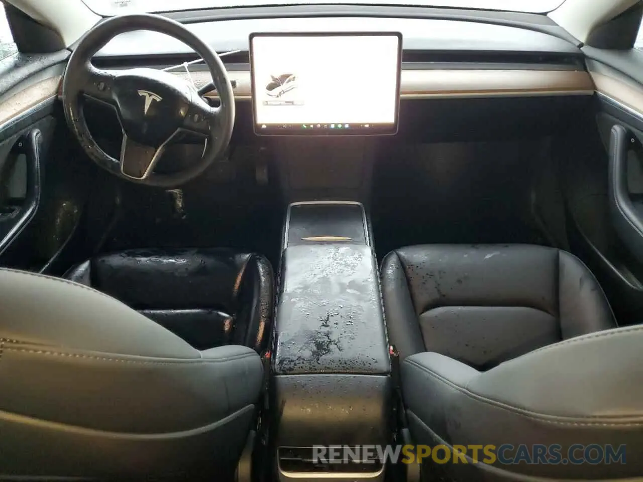 8 Photograph of a damaged car 5YJ3E1EB8PF713545 TESLA MODEL 3 2023