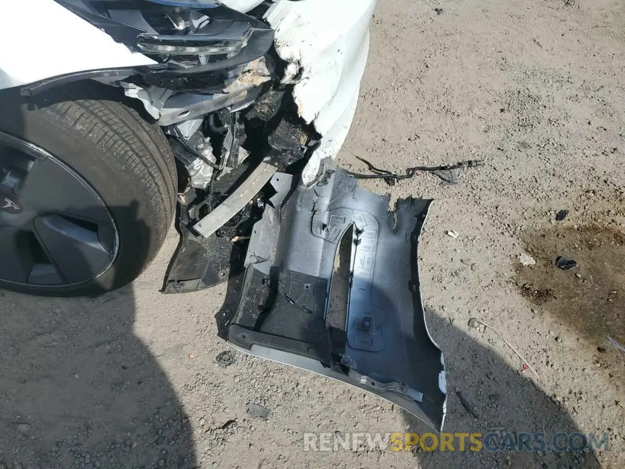12 Photograph of a damaged car 5YJ3E1EB9PF386556 TESLA MODEL 3 2023