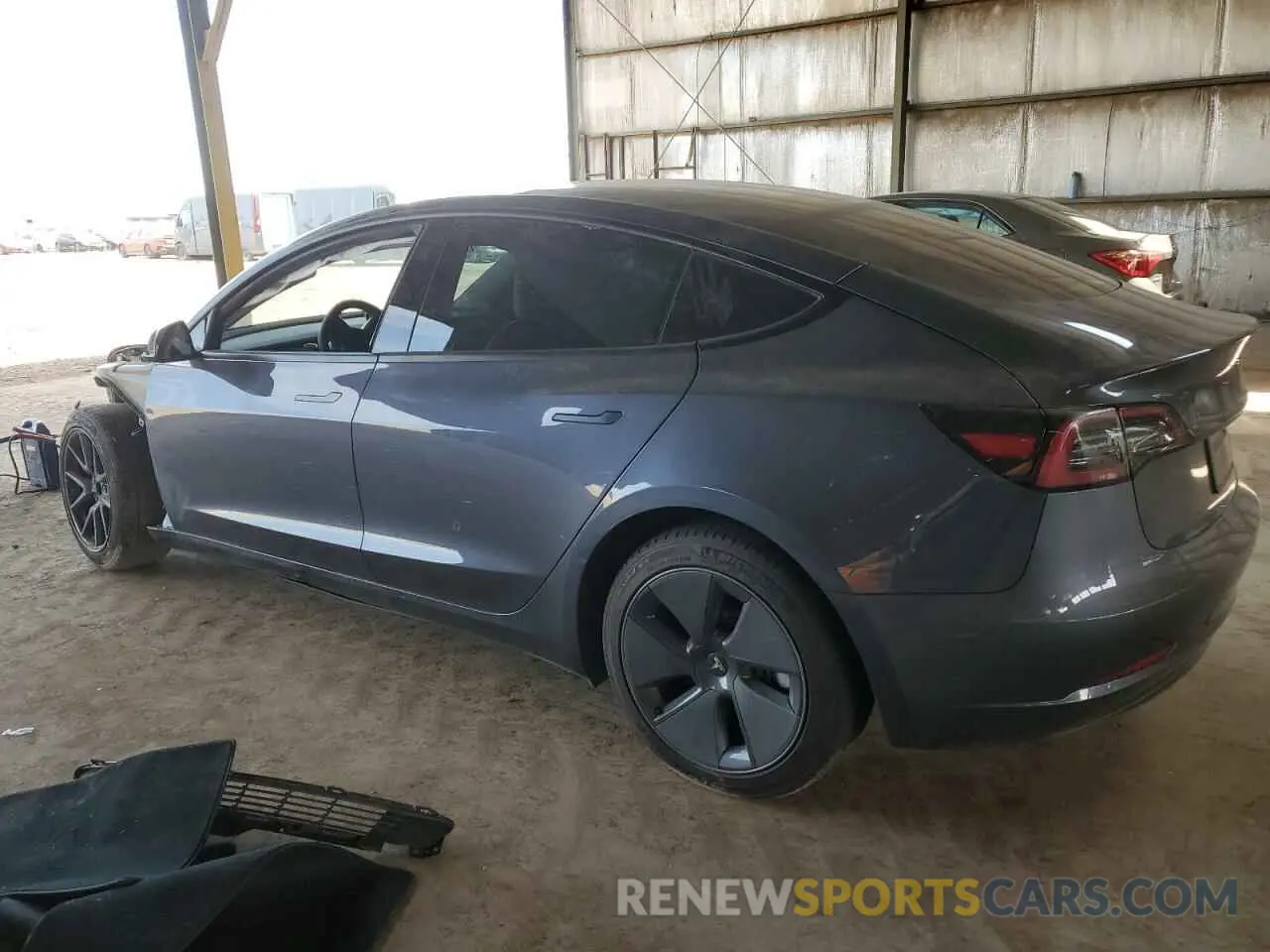 2 Photograph of a damaged car 5YJ3E1EB9PF388534 TESLA MODEL 3 2023