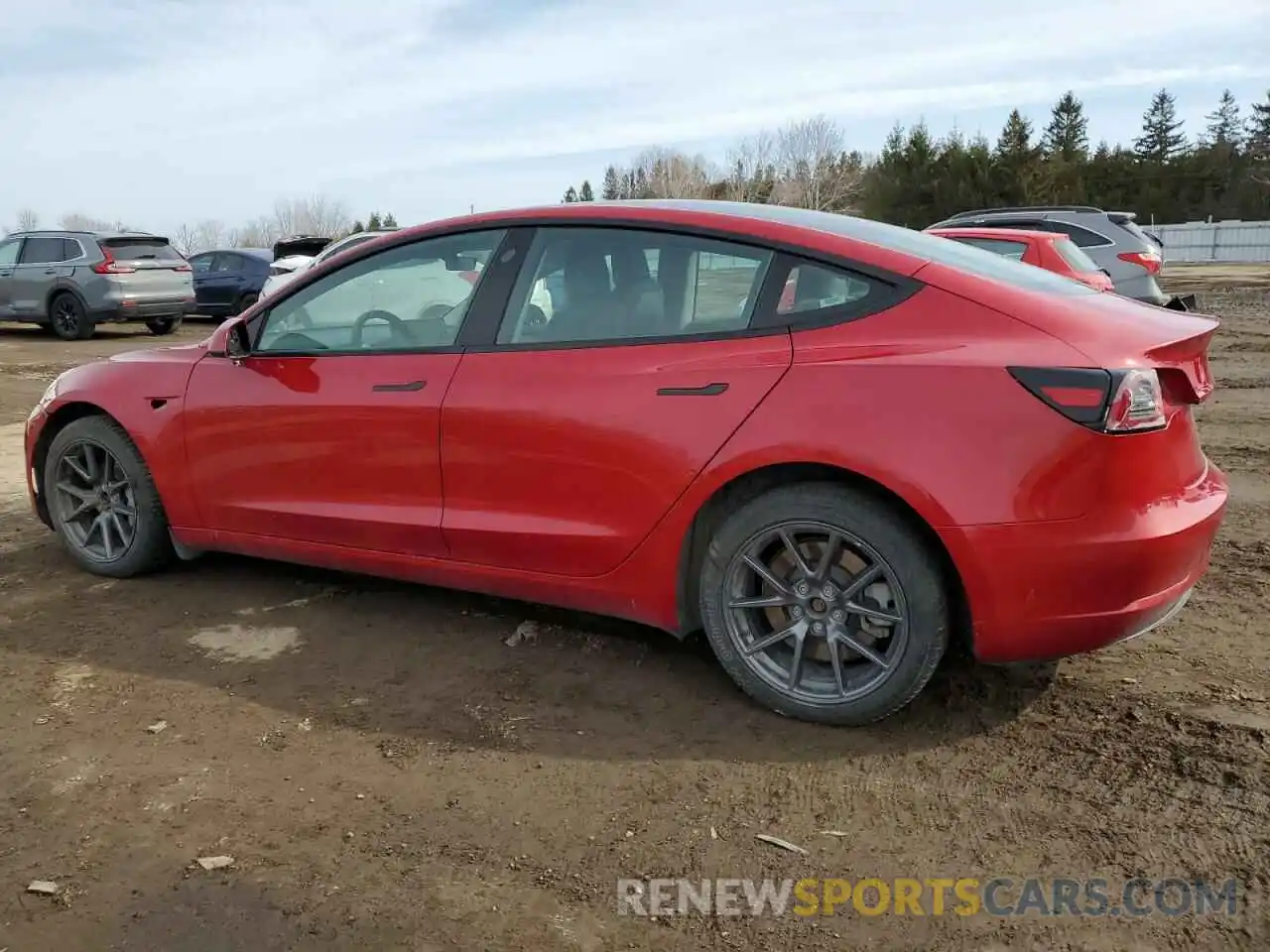 2 Photograph of a damaged car 5YJ3E1EB9PF390316 TESLA MODEL 3 2023