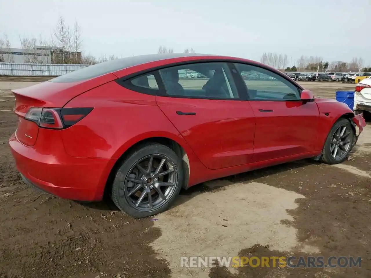 3 Photograph of a damaged car 5YJ3E1EB9PF390316 TESLA MODEL 3 2023